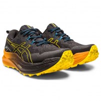 Кросівки для бігу чоловічі Asics TRABUCO MAX 2 Black/Golden yellow